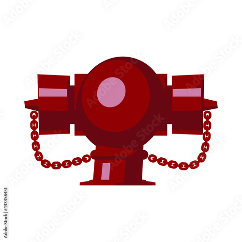 Toon thai style fire hydrant