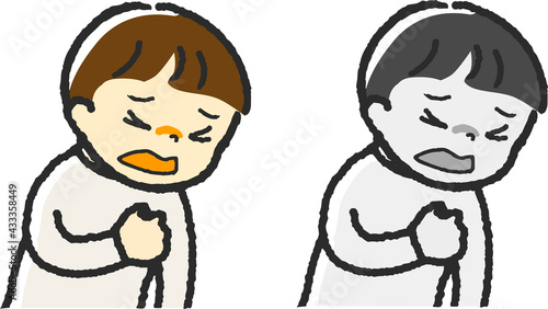 Child can't stop coughing.