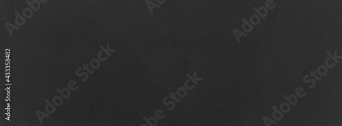Panel kuchenny z motywem Panorama of Dark grey black slate background or texture. Black granite slabs background