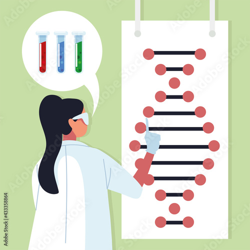 woman doctor genetic engineering