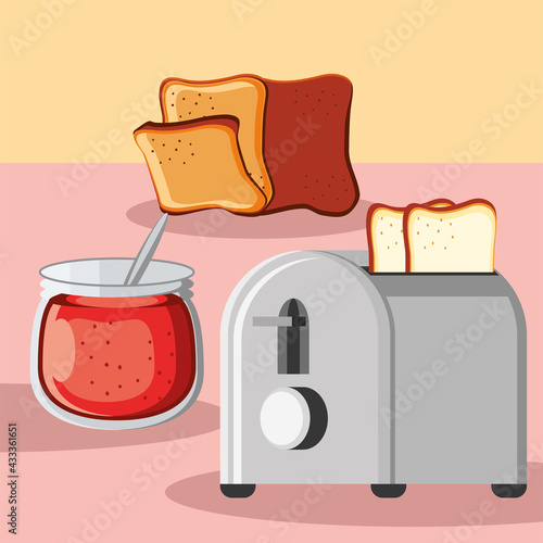 breakfast bread jam