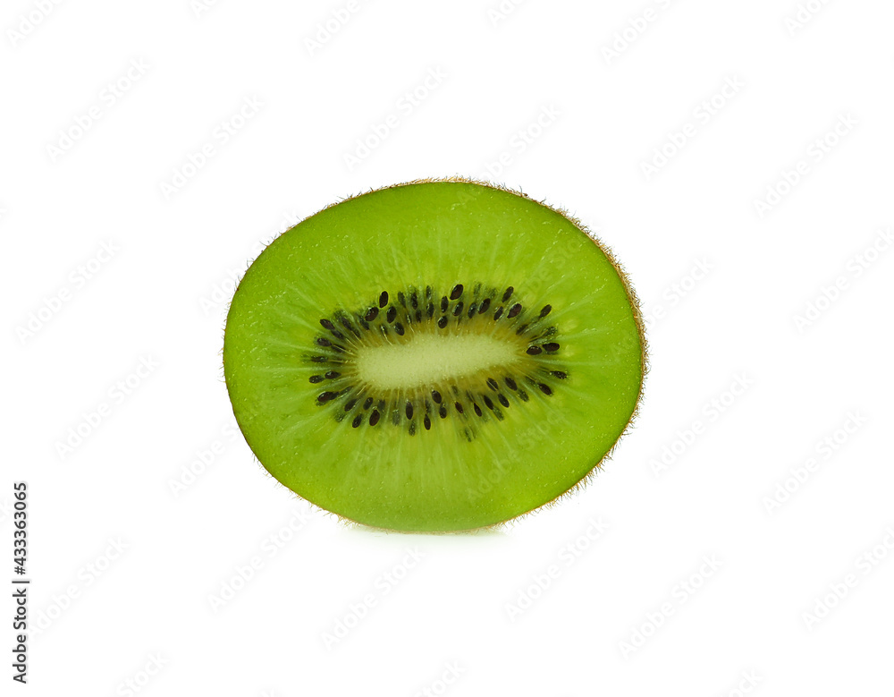 kiwi fruit on white background kiwi fruit on white background