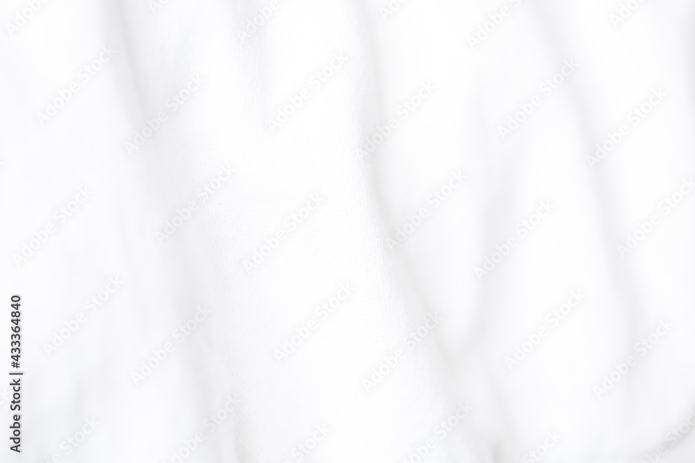pure white cloth fabric texture with folds, lights and shadows background