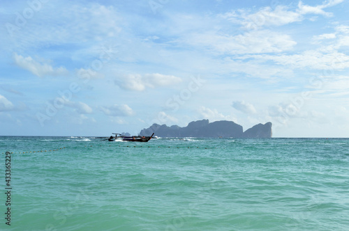 View of Koh Phi Phi Island in Krabi Province, Thailand.  © hippomyta