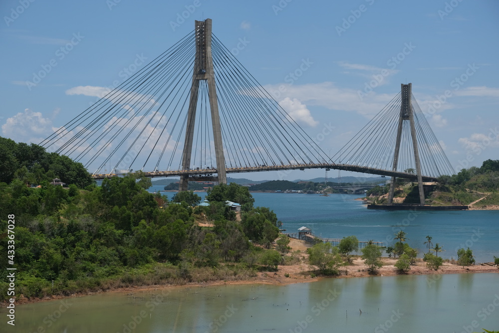 Indonesia Batam - Barelang Bridge horizontal orientation