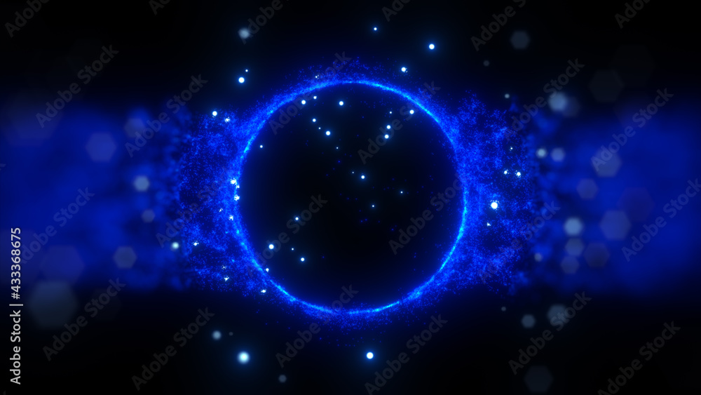 Obraz premium 宇宙空間の背景素材