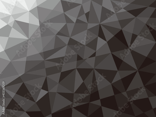 抽象幾何学模様ベクターイラストグラデーション背景素材シルバーグレー Stock ベクター Adobe Stock