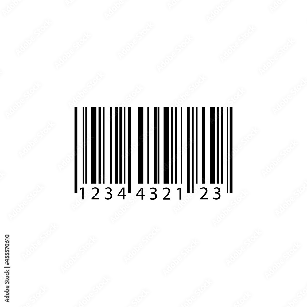 Barcode icon in black on isolated white background. Strip code data, price and Identification product. Trendy outline symbol for: illustration, logo, app, design, web, dev, ui, ux. Vector EPS 10 Barcode icon in black on isolated white background. Strip code data, price and Identification product. Trendy outline symbol for: illustration, logo, app, design, web, dev, ui, ux. Vector EPS 10