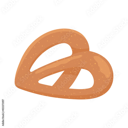 pretzel baked snack