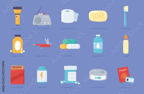 emergency kit set