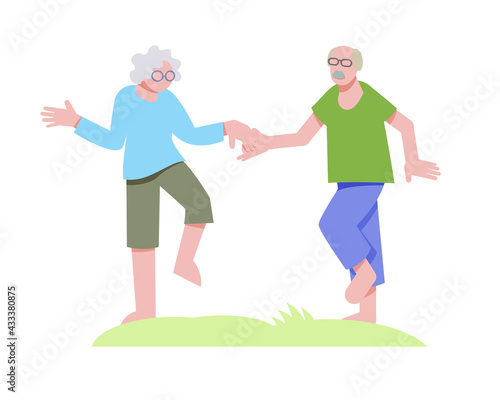 couple holding hands