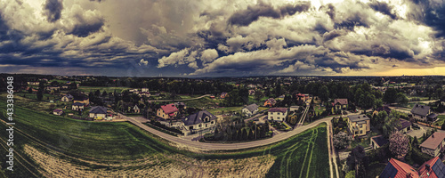 chmury burzowe nad Górnym Śląskiem, Jastrzębie Zdrój