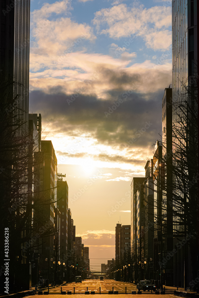 Sapporo Street
赤レンガから眺める朝日