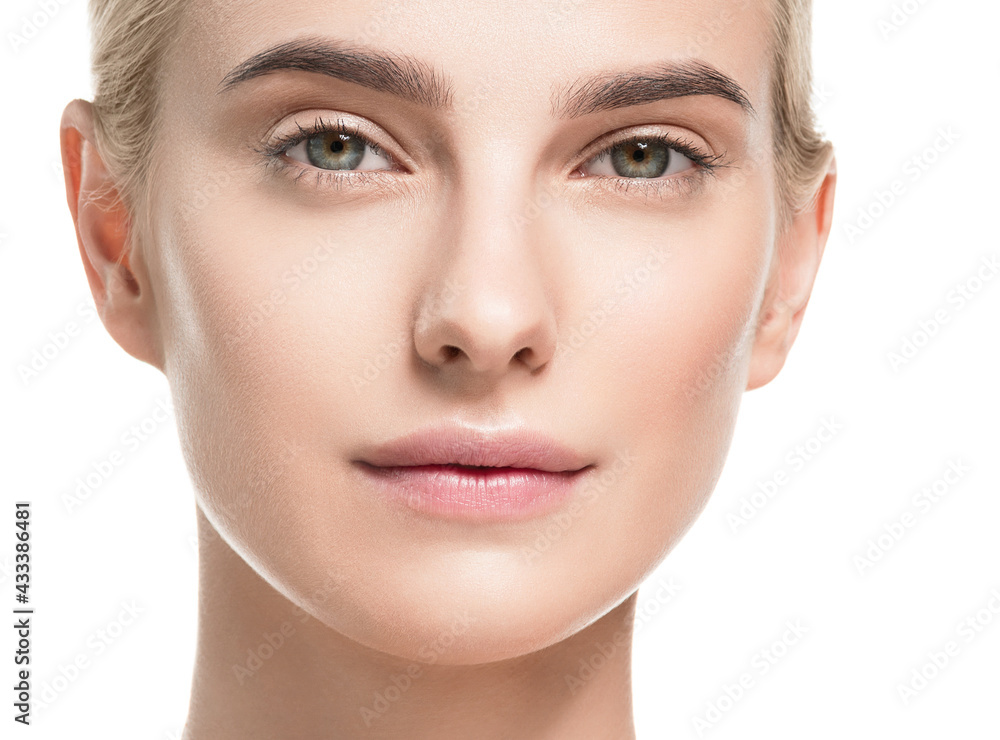 Natural healthy skin beauty female macro Natural healthy skin beauty female macro