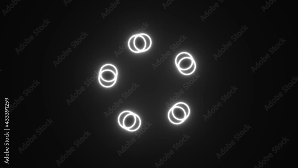 Ring of Rings Looping Around Circular Bands Ring of Rings Looping Around Circular Bands