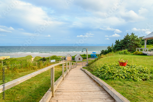 Path to the beach at Basin Head