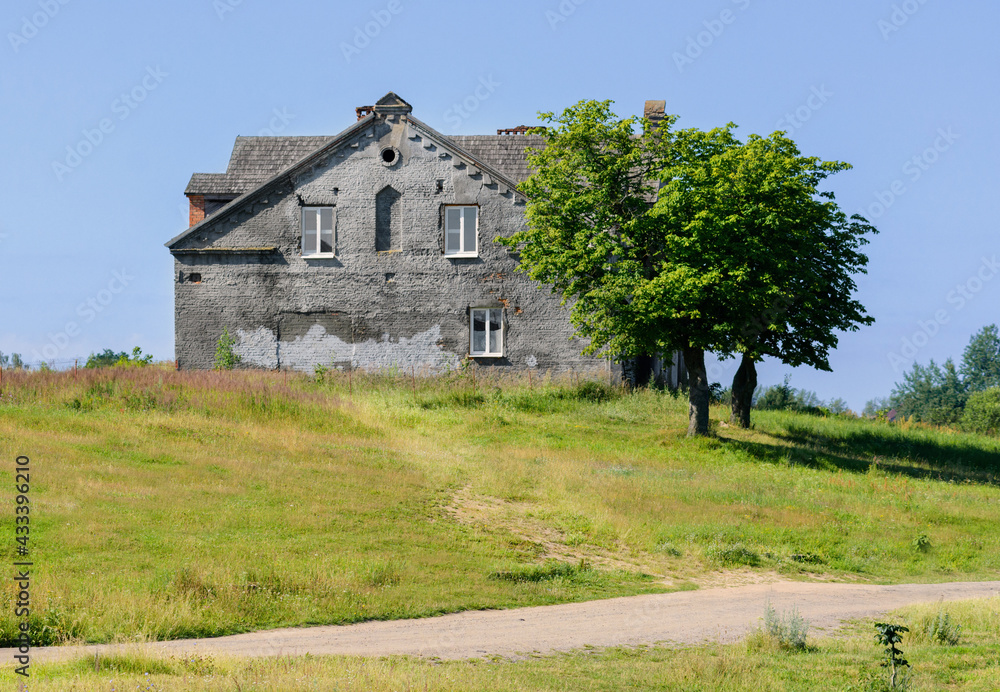House for workers. The Chapskys' estate in the village of Priluki. Minsk region. Belarus House for workers. The Chapskys' estate in the village of Priluki. Minsk region. Belarus