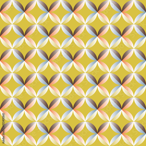 Cirkel fantasy gradient repeat pattern print background