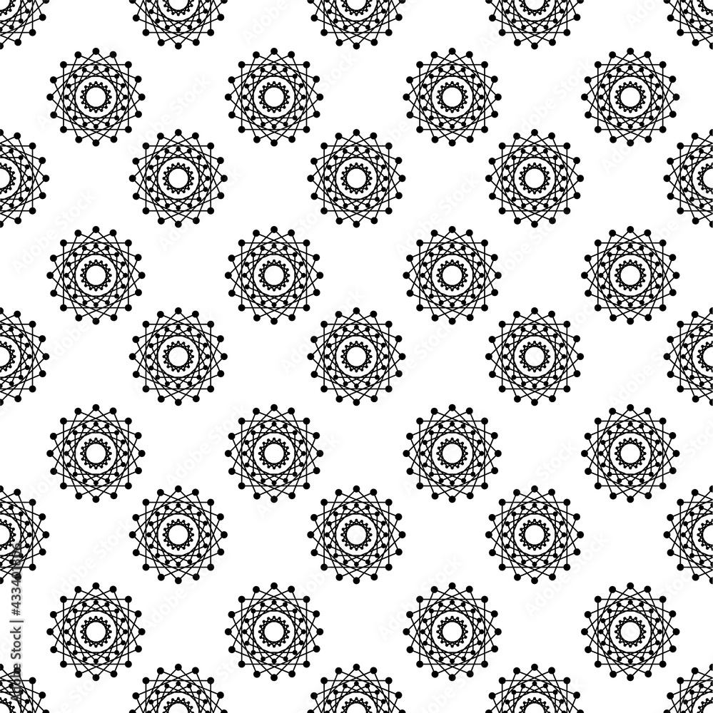 A black pattern on a white background Contemporary modern style abstract pattern design A black pattern on a white background Contemporary modern style abstract pattern design