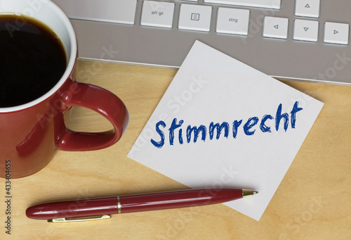 Stimmrecht photo