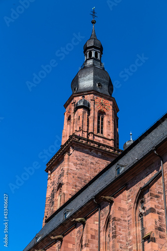 Church of the Holy Spirit or Heiliggeistkirche is located in Heidelberg, Germany. © Tanya