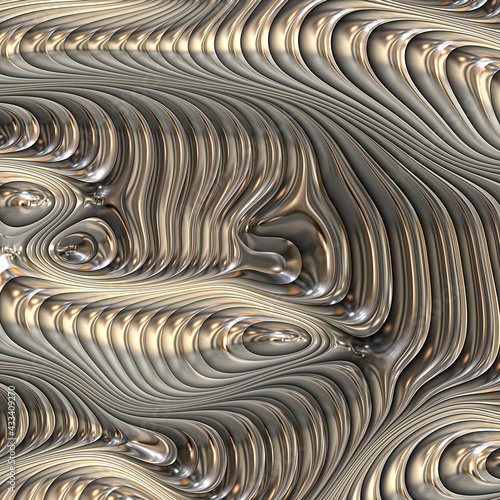 3d effect - abstract metallic surface background pattern 