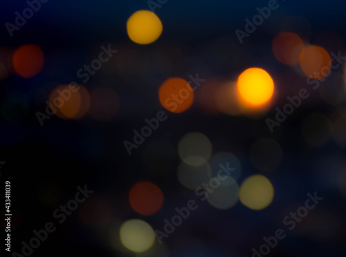 Wallpaper Mural lights in the night Torontodigital.ca