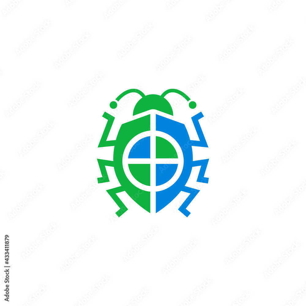 Antivirus shield, business logo design. Antivirus shield, business logo design.