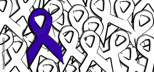 Purple day ribbon or month awareness november or april. World epilepsy day. Alzheimer disease, down, pancreatic cancer, fibromyalgia syndrome against. Vector solidarity ribbons symbol icons. Lupus day