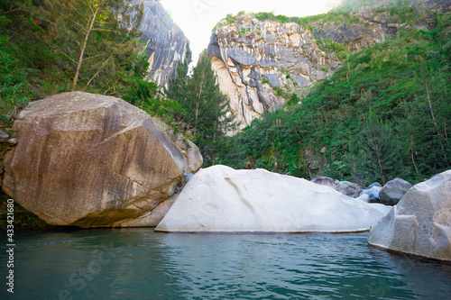 View of the river in 