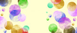 Colourful Ball’s and Bubble Abstract Background for Website & Apps Wallpaper colourful background with bubbles