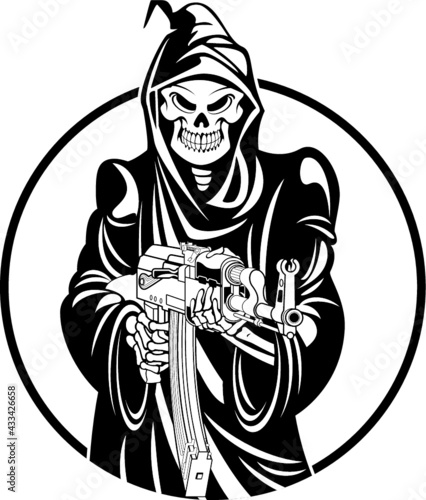 pistol, shooting range, machine gun, aiming, american, ammo, ammunition, ar 15, ar15, army, assault rifle, background, bandit, battle, bone, carbine, dead, death, firearms, gangster, ghost, gothic, gr