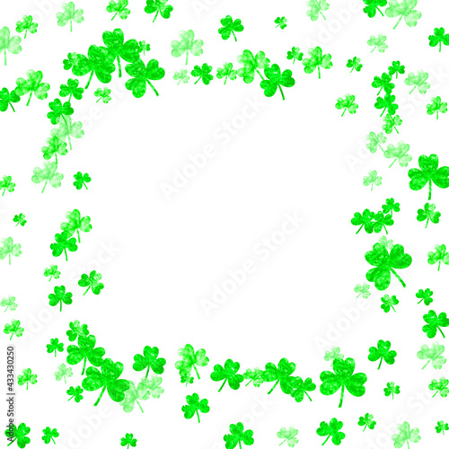 Shamrock background for Saint Patricks Day.