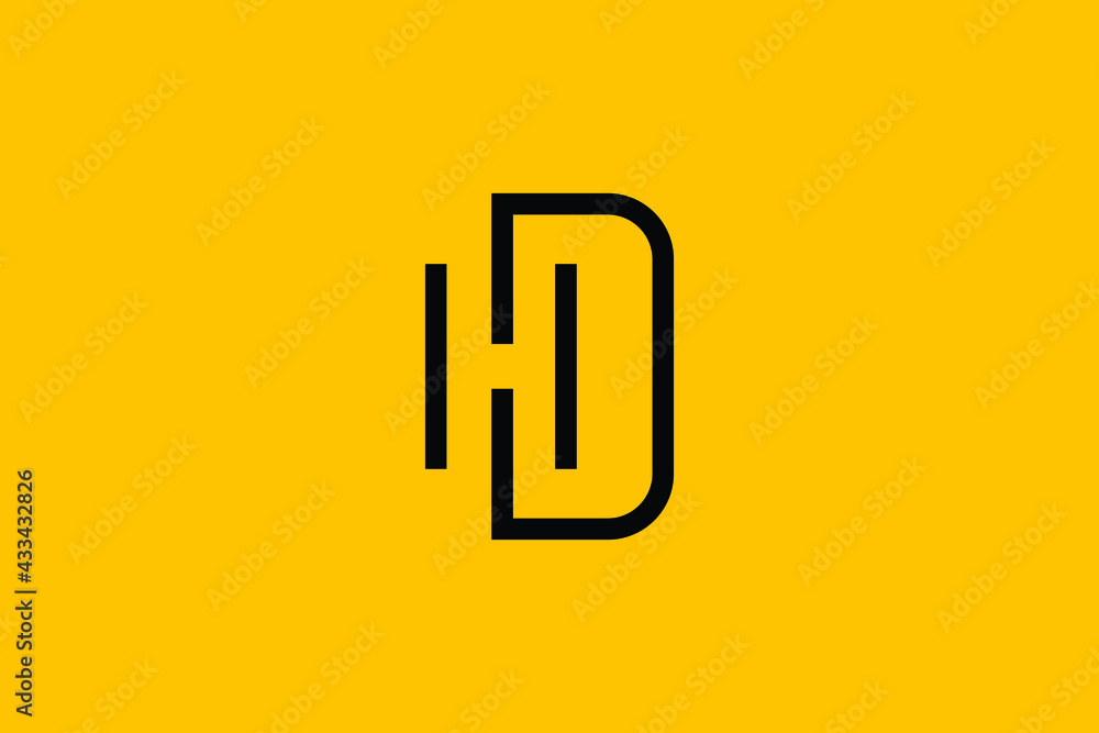 DH logo letter design on luxury background. HD logo monogram initials letter concept. DH icon logo design. HD elegant and Professional letter icon design on background. H D DH HD DH logo letter design on luxury background. HD logo monogram initials letter concept. DH icon logo design. HD elegant and Professional letter icon design on background. H D DH HD