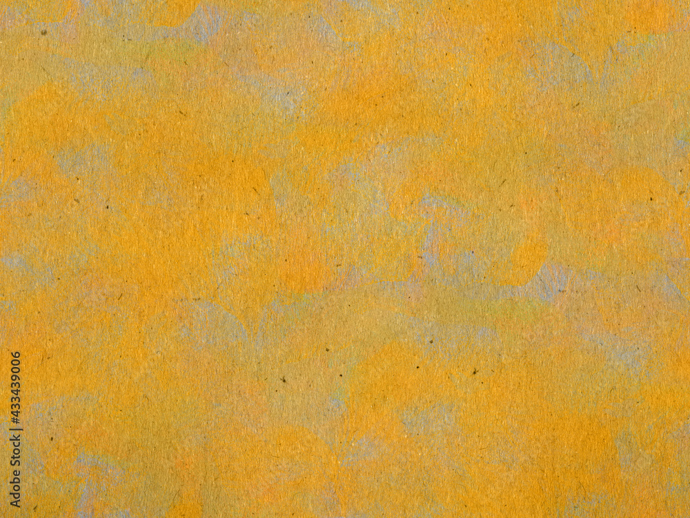 Cardboard texture with yellow watercolor stains.  Best for eco projekt, poster or bussinesscard.