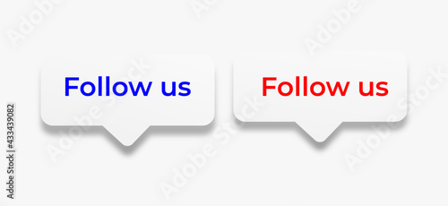 Follow us. Social media