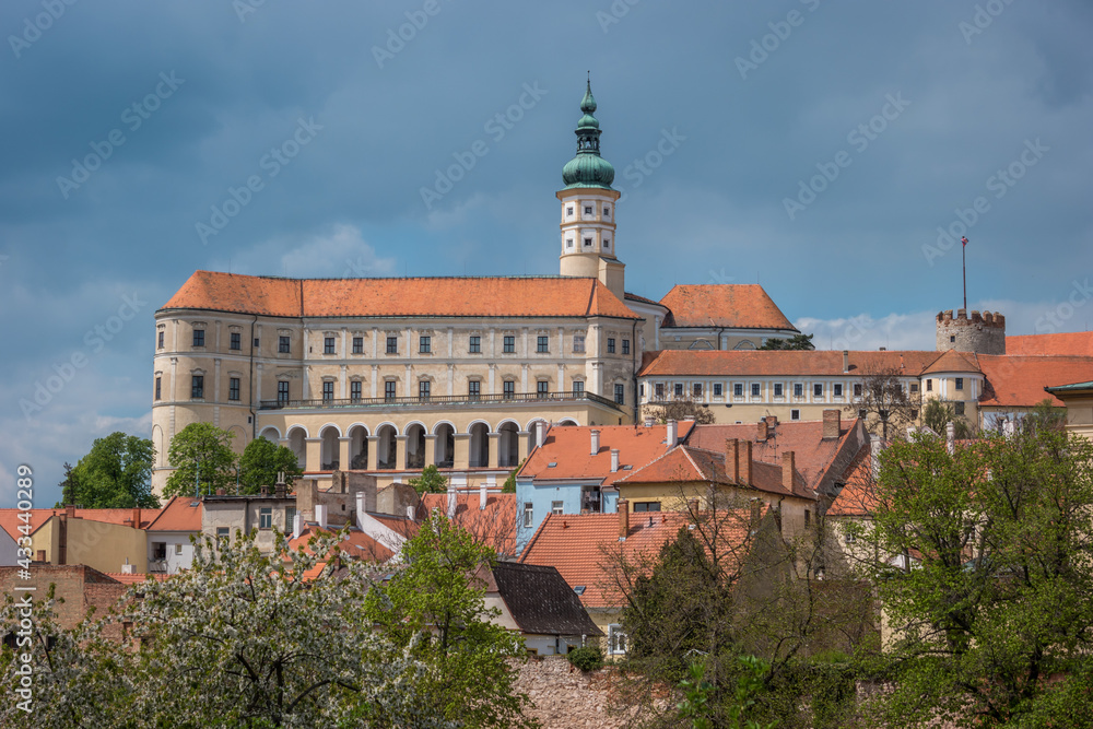 Castle in Mikulov, South Moravia, Czech Republic