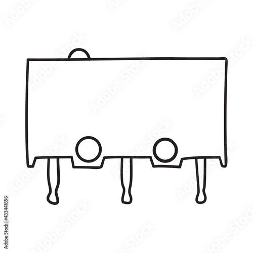 Slika na platnu Micro Button Icon Icon