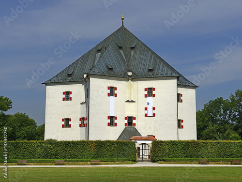 Canvas Print Summer residence Hvezda (Letohradek Hvezda), Prague, Czech Republic - Pearl of t