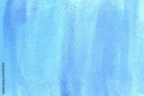 Abstract Blue Painting Watercolor Background