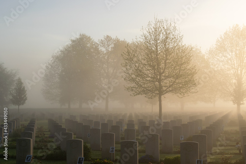 The Canadian War Cemetery in Groesbeek