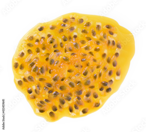 Passion fruit  isolated on a white background