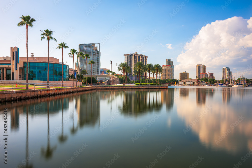 St. Petersburg, Florida Coastal Skyline St. Petersburg, Florida Coastal Skyline