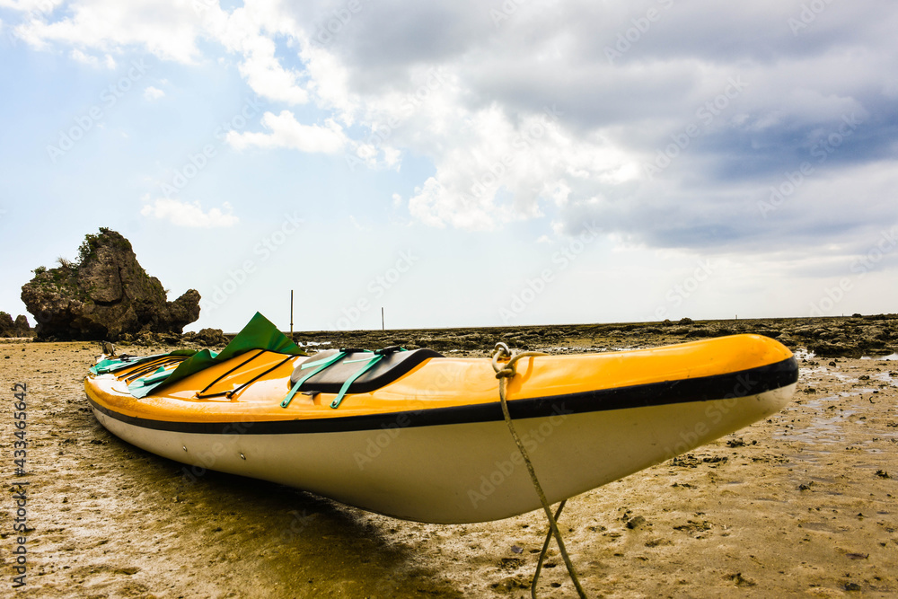 boat on the beach