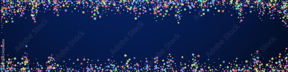 Festive unequaled confetti. Celebration stars. Col Festive unequaled confetti. Celebration stars. Col