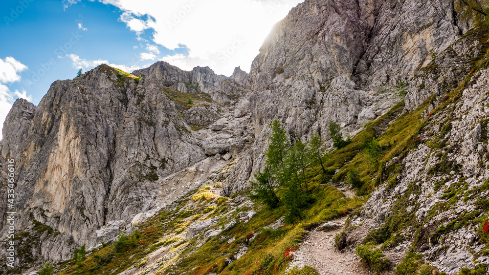 Dolomites mountains south tyrol - Croda Rossa
