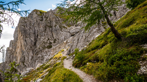 Dolomites mountains south tyrol - Croda Rossa 
