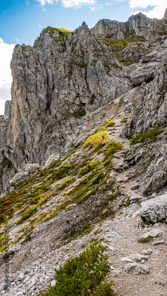 Dolomites mountains south tyrol - Croda Rossa
