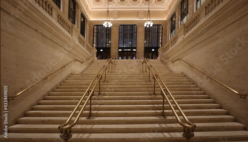 Stairs from the Biggest Scene of the Untouchables  Chicago Central Train Station