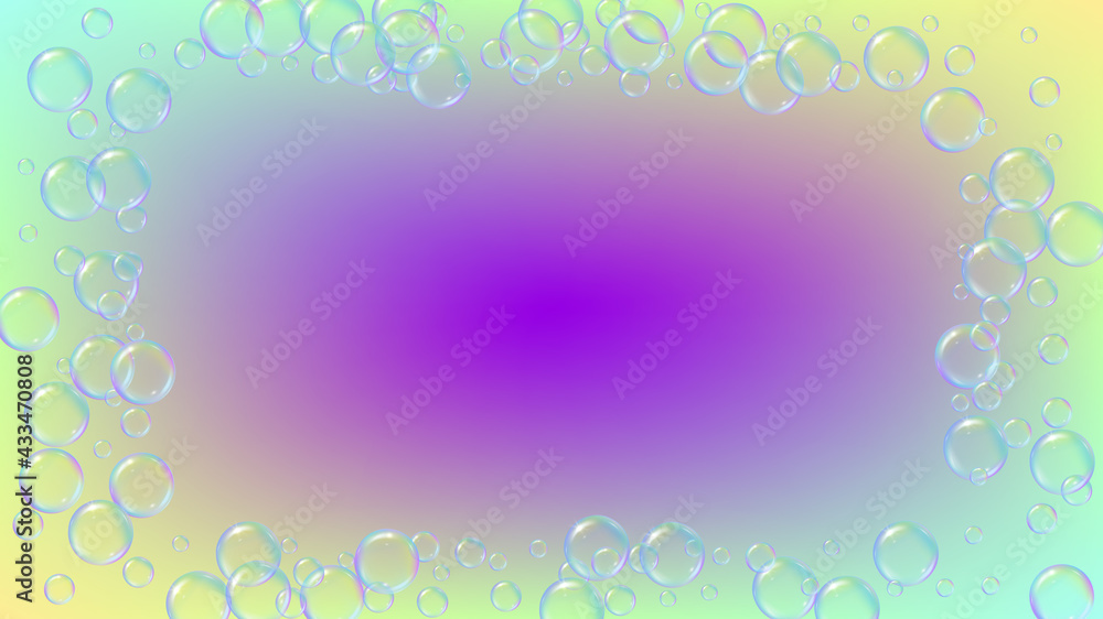 Soap foam. Detergent bath bubble and suds for bathtub. Shampoo. Soap foam. Detergent bath bubble and suds for bathtub. Shampoo.